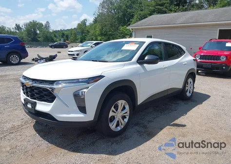 2024 Chevrolet Trax Fwd Sp from USA, damaged, VIN KL77LFE28RC010383